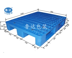 印刷行业用塑料托盘——1008川字塑料托盘